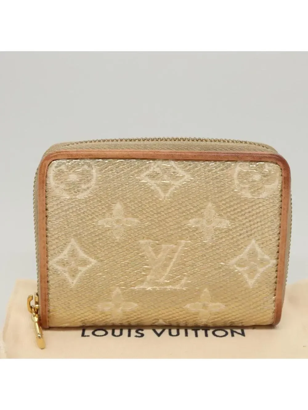 Louis Vuitton Laminated Jacquard Zippy #344157L52B